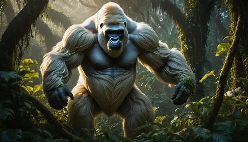 silverback,bigfoot,gigantopithecus,gorilla,wampus,lycans,Photography,General,Fantasy