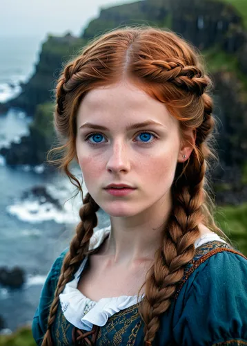 celtic queen,celtic woman,scottish,orla,irish,queen anne,icelanders,redheads,catarina,antrim,princess anna,violet head elf,british actress,the sea maid,ireland,shetlands,red-haired,scot,fae,celt,Photography,General,Natural