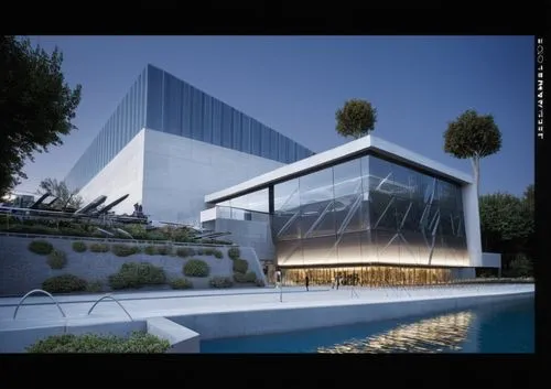 the building has many plants growing out of it,snohetta,damac,renderings,3d rendering,futuristic art museum,glass facade,Conceptual Art,Sci-Fi,Sci-Fi 09