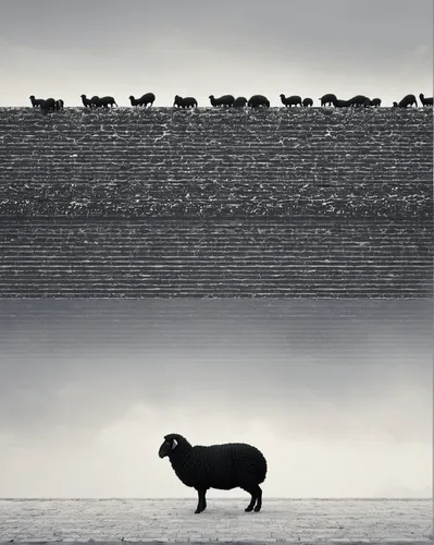 the black sheep,sheep-dog,black sheep,black head sheep,merino sheep,flock of sheep,sheep dog,the sheep,a flock of sheep,black nosed sheep,buffalo herder,counting sheep,wool sheep,dwarf sheep,shear sheep,sheeps,sheep,herding dog,buffalo herd,herder,Photography,Documentary Photography,Documentary Photography 04