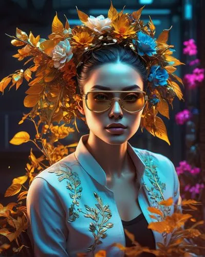 girl in flowers,beautiful girl with flowers,world digital painting,flora,digital painting,portrait background,kahila garland-lily,fantasy portrait,golden flowers,girl in a wreath,tropical bloom,autumn flower,digital art,retro flowers,flower background,geisha,tropico,frame flora,floral mockup,colorful floral,Photography,Artistic Photography,Artistic Photography 08