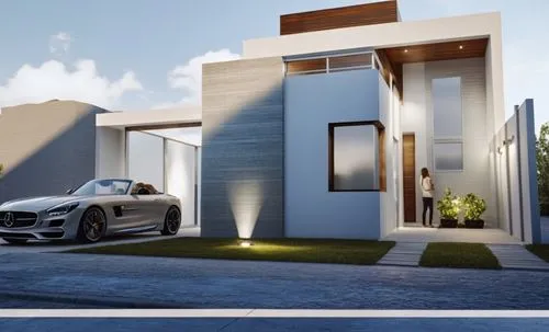 modern house,3d rendering,residencial,render,smart house,driveways,Photography,General,Realistic