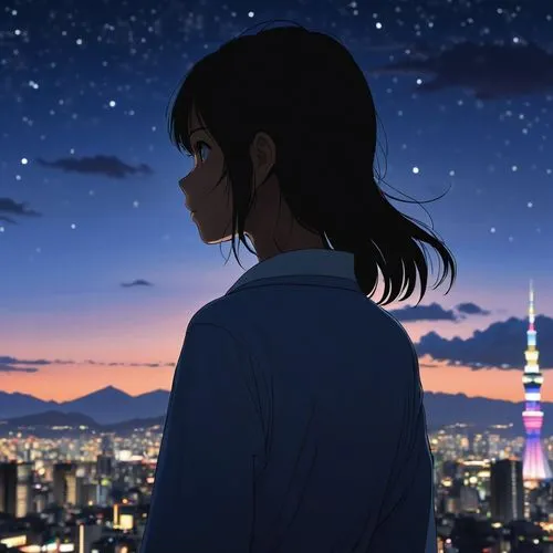 tanabata,dusk background,utada,starry sky,boogiepop,tatsuro,clear night,night sky,city lights,kirca,kawamori,shimei,mabuchi,nightsky,fumiko,japan's three great night views,yosano,the night sky,junyao,eiji,Photography,General,Realistic