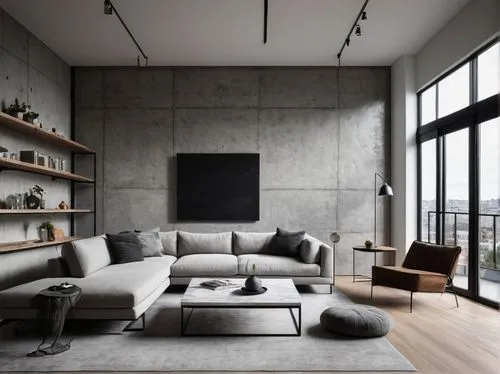 minotti,modern minimalist lounge,apartment lounge,contemporary decor,modern living room,modern decor,living room,livingroom,interior modern design,cassina,modern room,home interior,donghia,loft,interior design,sitting room,associati,sofas,modern style,concrete ceiling,Illustration,Black and White,Black and White 12