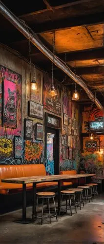 taproom,brewpub,tacheles,brickyards,beer tables,graffiti,beer garden,bar stools,warehouse,lumberyard,brewhouse,breweries,coffeeshop,rosa cantina,barstools,patios,railyard,brewery,graffiti art,brewpubs,Illustration,American Style,American Style 12