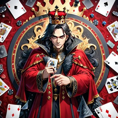 alucard,queen of hearts,strahd,ringmaster,vlad,count,the king of,kingly,king crown,king,dragunov,ozhan,yushenkov,magician,suit of spades,royal flush,waver,the magician,hellmuth,suvorov,Anime,Anime,General