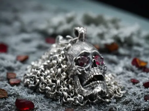 grave jewelry,vanitas,skull sculpture,greyskull,skull with crown,silversmith,diamond pendant,calaverita sugar,day of the dead frame,gift of jewelry,day of the dead skeleton,metal pile,skull statue,hou