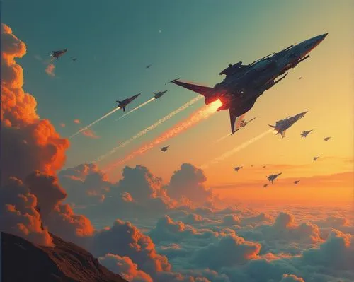 gradius,skyfire,macross,concorde,skyforce,endeavor,Conceptual Art,Sci-Fi,Sci-Fi 12