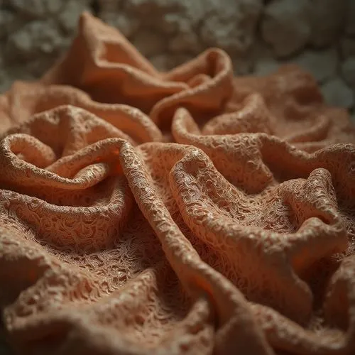 desert coral,soft coral,bryozoan,dishcloth,bryozoa,sand texture,mandelbulb,coral swirl,macrophoto,bryozoans,terracotta,rock coral,soft corals,chenille,coral,felt flower,felted,sand waves,crinoid,cenci,Photography,General,Realistic