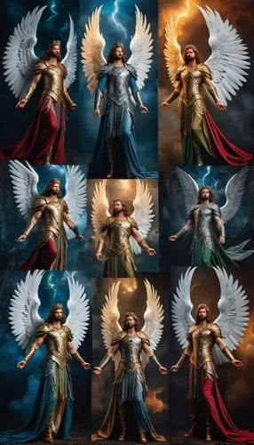 angels of the apocalypse,archangels,zauriel,valkyries,angels,harpies,Photography,General,Fantasy