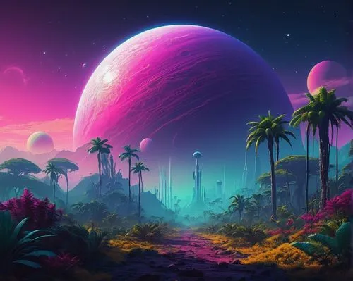 alien planet,alien world,futuristic landscape,fantasy landscape,purple landscape,extrasolar,Conceptual Art,Sci-Fi,Sci-Fi 12