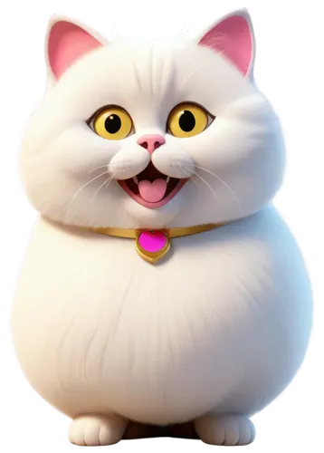 fat cat,snowbell,jiwan,cartoon cat,fluffernutter,bingbu,kihon,cute cat,white cat,korin,chua,bittu,suri,raquette,cute cartoon character,fat,miqdad,snowball,mean snowball,kittu,Conceptual Art,Daily,Daily 12