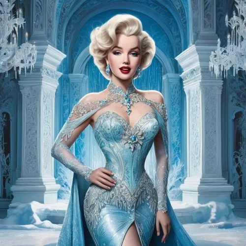 elsa,the snow queen,ice queen,cinderella,suit of the snow maiden,white rose snow queen,Conceptual Art,Fantasy,Fantasy 22