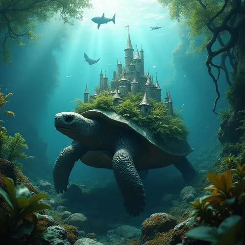 underwater world,turtle tower,sea turtle,water turtle,sea life underwater,land turtle