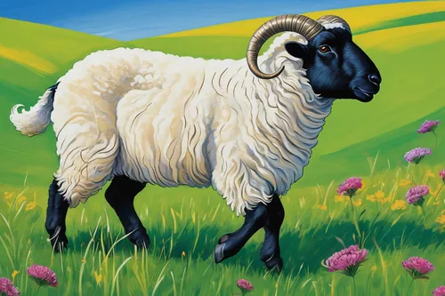 Create a heartfelt poem about the beauty and grace of Valais Black Nose sheep frolicking in a meadow.,wool sheep,male sheep,merino sheep,sheep portrait,black head sheep,east-european shepherd,black no