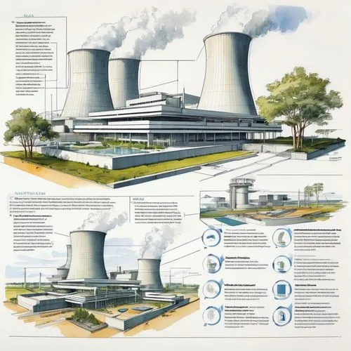 nuclear power plant,cooling towers,thermal power plant,nuclear reactor,nuclear power,cooling tower,combined heat and power plant,power plant,coal-fired power station,powerplant,coal fired power plant,energy centers,lignite power plant,geothermal energy,chemical plant,industries,autostadt wolfsburg,energy transition,power station,industrial plant,Unique,Design,Infographics