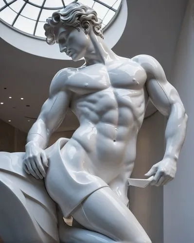 statue of hercules,classical sculpture,michelangelo,discobolus,poseidon,eros statue,bernini,la nascita di venere,triton,perseus,apollo,sculpture,neptune,sculptor,ancient art,di trevi,the statue,muscular,classical antiquity,muscular system,Conceptual Art,Sci-Fi,Sci-Fi 24