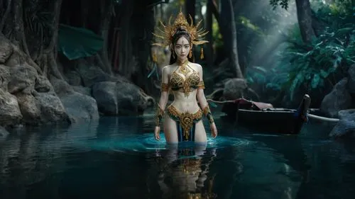 water nymph,nile,priestess,jaya,cleopatra,the enchantress,water lotus,somtum,lagoon,el dorado,mother earth statue,angkor,atlantis,avatar,janmastami,sacred lotus,goddess of justice,oriental princess,mowgli,thai