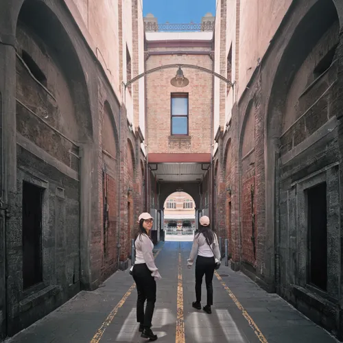 laneway,narrow street,fitzroy,one-way street,melbourne,oamaru,alleyway,via della conciliazione,sydney australia,people walking,thoroughfare,sydney,old linden alley,one way street,baguazhang,pedestrian zone,usyd,passage,pedestrians,via roma