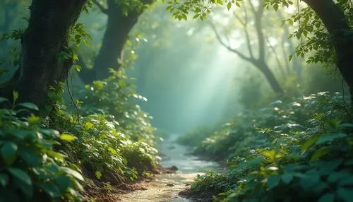 forest path,the mystical path,pathway,hiking path,tree lined path,green forest,fairy forest,wooden path,forest walk,the path,forest glade,fairytale forest,verdant,path,forest landscape,forest of dreams,forest road,tropical forest,forest floor,enchanted forest,Photography,General,Realistic