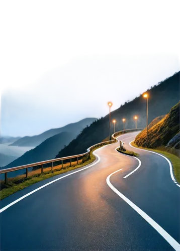 winding roads,highway lights,carreteras,night highway,winding road,highways,roads,racing road,car wallpapers,carretera,road,superhighway,mountain road,mountain highway,autostrade,highway,open road,long road,asphalt road,road surface,Illustration,Black and White,Black and White 27