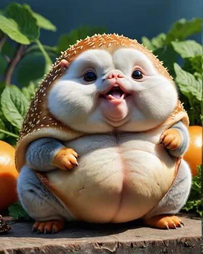 High resolution image, chubbynator,knuffig,hog xiu,hedgehog,gordita,cheese bun,fat,fatayer,pignolata,baozi,hedgehog child,ori-pei,diet icon,pan-bagnat,babi panggang,eat,guineapig,korokke,chicken bao,h