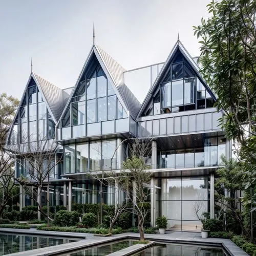 glass facade,cube house,modern architecture,cubic house,asian architecture,cube stilt houses,garden design sydney,landscape designers sydney,residential,glass facades,bendemeer estates,mirror house,ti