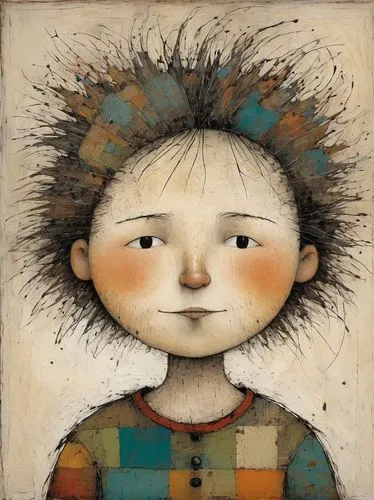 diterlizzi,dran,wooden doll,gondry,melozzo,painter doll,Art,Artistic Painting,Artistic Painting 49