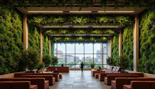 lobby,wintergarden,green garden,hotel lobby,tunnel of plants,bobst,green plants,atriums,winter garden,greenery,boxwoods,amanresorts,garden of plants,greenforest,biopiracy,biophilia,foyer,plant tunnel,green living,greenspaces