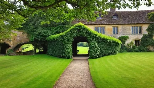 Quintessential English countryside, Oxfordshire, rural landscape, rolling hills, lush greenery, majestic trees, grand estate, luxurious mansion, stone walls, slate roofs, ornate wooden doors, stained 