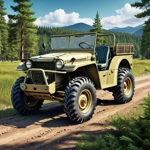 ural-375d,dodge m37,willys jeep truck,gaz-53,willys jeep,artillery tractor,dodge power wagon,uaz-452,uaz-469,jeep cj,willys-overland jeepster,uaz patriot,military jeep,tatra 77,tatra 87,tatra 613,steyr 220,open hunting car,locomobile m48,off road vehicle,Photography,General,Realistic