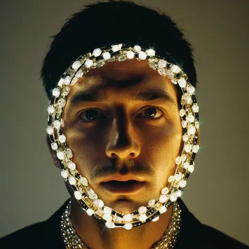 rhinestone,headlamp,headlights,led,pearl necklaces,jeweled,light mask,beaded,headlight,jewelery,jewels,bling,pandabear,collar,beads,body jewelry,lights,lights led,water pearls,glowworm,Photography,Documentary Photography,Documentary Photography 37