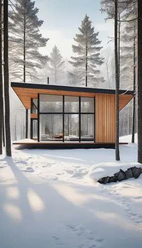 inverted cottage,winter house,sketchup,small cabin,snow house,cubic house,mid century house,snowhotel,timber house,prefabricated,snow shelter,3d rendering,new england style house,snow roof,the cabin in the mountains,renderings,arkitekter,chalet,render,revit,Art,Artistic Painting,Artistic Painting 43