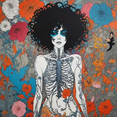 baroness,vanwyngarden,amerykah,klimley,rayon,capossela,Illustration,Paper based,Paper Based 19