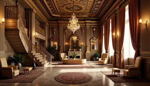 foyer,entrance hall,royal interior,ritzau,hotel hall,hallway,lobby,grand hotel europe,gleneagles hotel,kempinski,hotel lobby,amanresorts,cochere,crown palace,grand hotel,enfilade,hotel nacional,casa fuster hotel,dolmabahce,interior decor