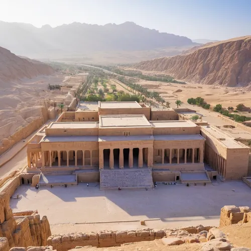 royal tombs,egyptian temple,king abdullah i mosque,qasr al watan,mortuary temple,qasr al kharrana,qumran,dead sea scrolls,dahshur,khufu,karnak,edfu,unesco world heritage site,qasr amra,unesco world heritage,masada,ancient egypt,qasr azraq,petra,abu simbel,Illustration,Black and White,Black and White 21