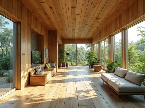 sunroom,wood deck,wooden decking,wooden beams,wood floor,hardwood floors,timber house,bohlin,wooden floor,wooden planks,log home,laminated wood,hardwoods,knotty pine,wood window,forest house,wooden windows,hardwood,log cabin,weatherboarding,Photography,General,Realistic