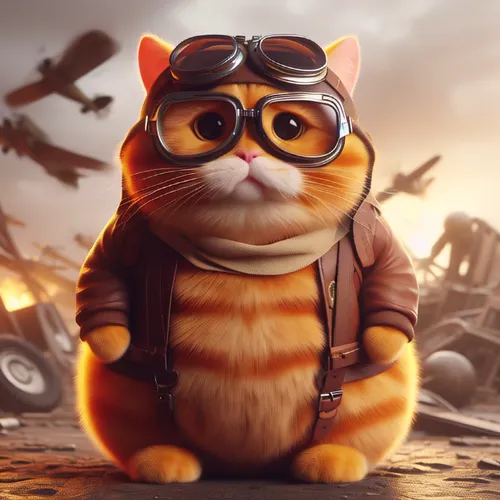 cartoon cat,cute cartoon character,aviator,cat warrior,cat sparrow,cute cat,pubg mascot,tom cat,tiger cat,rex cat,funny cat,tabby cat,cute cartoon image,full hd wallpaper,anthropomorphized animals,cat