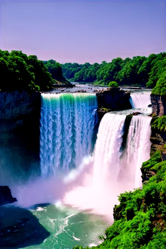 niagara falls,niagara,falls,green waterfall,victoria falls,waterfalls,falls of the cliff,brown waterfall,water fall,water falls,wasserfall,jet d'eau,waterfall,hydroelectricity,bond falls,godafoss,iguassu,flowing water,water flow,wonders of the world,Illustration,Abstract Fantasy,Abstract Fantasy 06