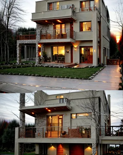 sunset,modern architecture,modern house,cubic house,cube house,build by mirza golam pir,two story house,beautiful home,frame house,large home,luxury home,architectural style,arhitecture,modern style,r