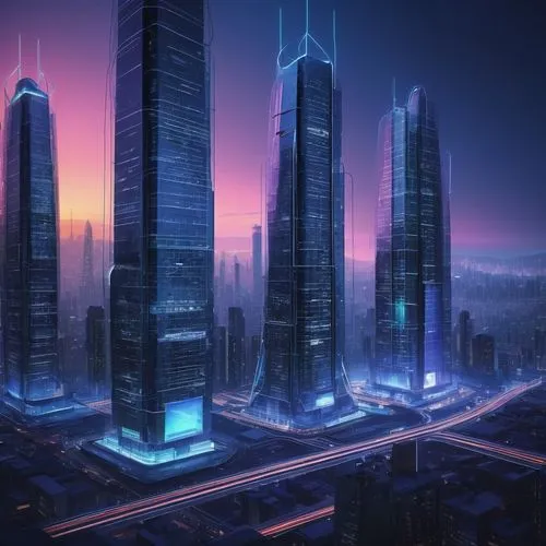 cybercity,futuristic landscape,cybertown,cyberport,coruscant,futuristic architecture,arcology,metropolis,coldharbour,cityscape,megacorporations,cyberworld,skyscrapers,megapolis,megacorporation,black city,skyscraping,neuromancer,megacities,futuregen,Illustration,Realistic Fantasy,Realistic Fantasy 05