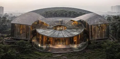 chinese architecture,asian architecture,chongqing,round hut,futuristic architecture,eco hotel,round house,roof domes,guizhou,singapore,timber house,cubic house,tree house hotel,suzhou,mirror house,musical dome,eco-construction,cube house,vietnam,house in the forest,Architecture,General,Modern,Natural Sustainability