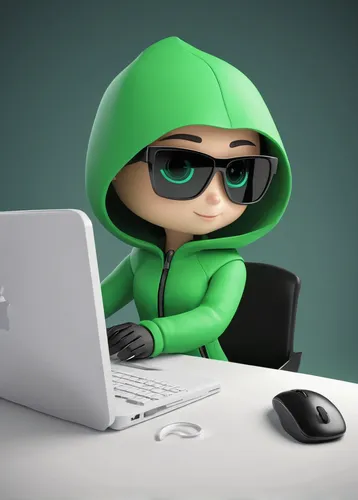 cyber crime,hacker,anonymous hacker,hacking,cybercrime,cyber security,it security,cybersecurity,information security,spy,burglar,robber,computer security,internet security,private investigator,kasperle,spy visual,phishing,courier software,cartoon ninja,Unique,3D,3D Character