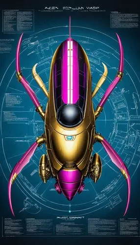 scarab,hornet,drone bee,vector,kryptarum-the bumble bee,pink vector,detonator,spacecraft,vector illustration,vector design,wasp,vector infographic,rotorcraft,turbographx-16,scarabs,bumblebee fly,sci fiction illustration,bolt-004,nautilus,vector graphic,Unique,Design,Blueprint