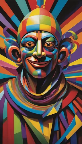 Write a funny story about a mischievous yod who causes chaos at a carnival.,psychedelic art,wpap,multicolor faces,african art,budha,pachamama,gandhi,picasso,global oneness,buddha,png sculpture,adobe i