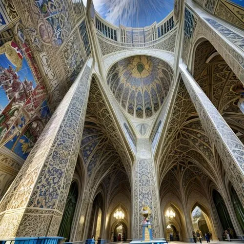 the hassan ii mosque,matthias church,gaudí,iranian architecture,sagrada familia,hassan 2 mosque,the palau de la música catalana,cathedral of modena,sanctuary of sant salvador,persian architecture,st mark's basilica,cathedral,islamic architectural,the basilica,the cathedral,mosaics,medieval architecture,seville,alcazar of seville,evangelical cathedral