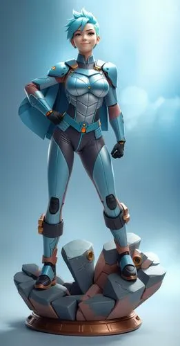 3d figure,3d model,figurine,sportacus,silico,hammerman,Unique,3D,3D Character