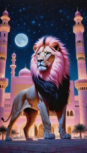 pink city,shaheedi,liwa,bikaner,dubailand,rem in arabian nights,Illustration,Realistic Fantasy,Realistic Fantasy 08