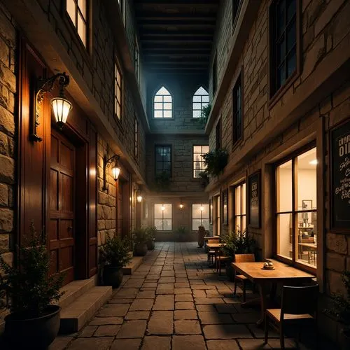 alleyway,alleyways,alley,courtyards,narrow street,teahouse,old linden alley,sidestreet,teahouses,courtyard,alleys,warehouses,izakaya,kumashiro,medieval street,dormitory,3d rendered,3d render,ryokan,warehouse