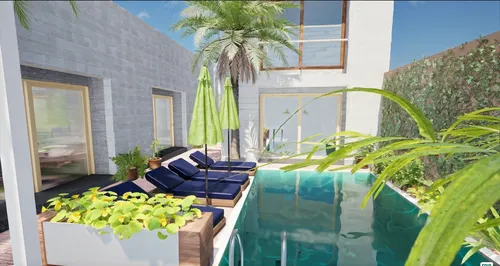 balcony garden,roof terrace,block balcony,roof garden,balcony plants,3d rendering,garden design sydney,roof top pool,tropical house,palm garden,cabana,roof landscape,terrace,balcony,marrakech,landscape design sydney,royal palms,holiday villa,pool house,terraces